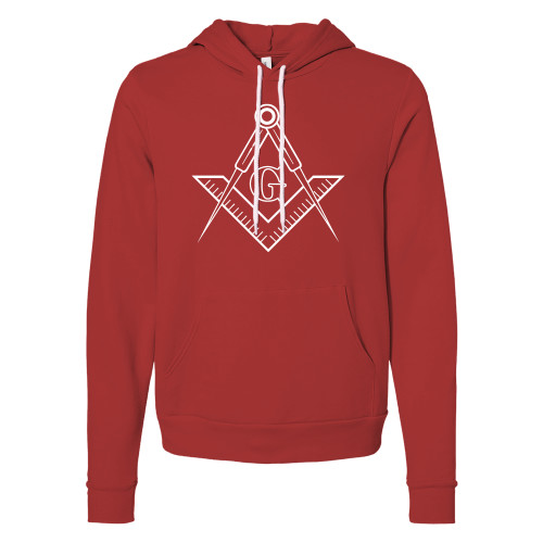 Main Image for  Bella + Canvas Red Fleece Hood