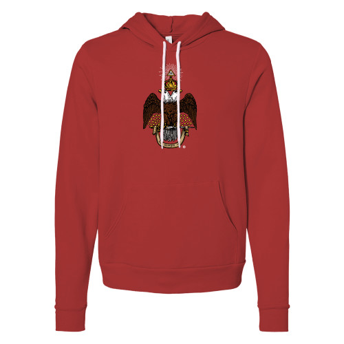 Main Image for  Bella + Canvas Red Fleece Hood