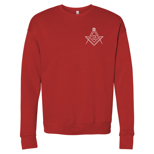 Main Image for  Bella + Canvas Red Fleece Crew