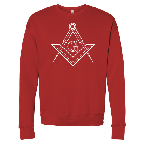 Main Image for  Bella + Canvas Red Fleece Crew