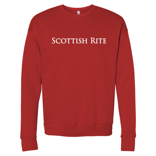 Main Image for  Bella + Canvas Red Fleece Crew