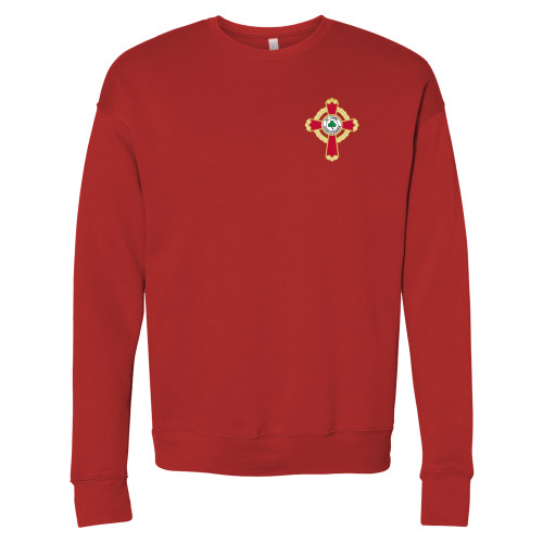 Main Image for  Bella + Canvas Red Fleece Crew