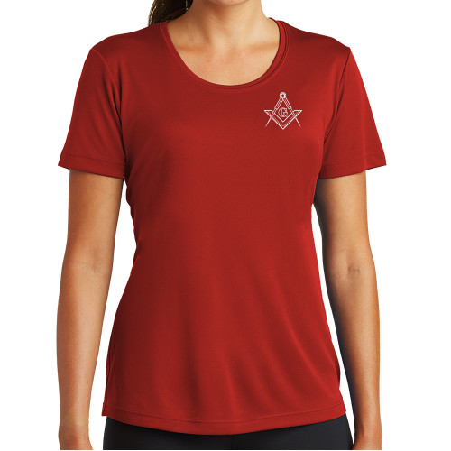 Main Image for  Womens Red Performance Tee