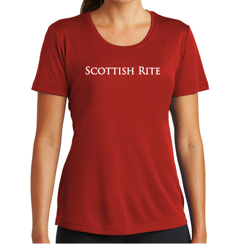 Main Image for  Womens Red Performance Tee