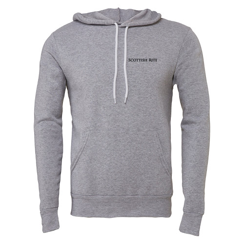 Main Image for  Bella + Canvas Heather Grey Fleece Hood