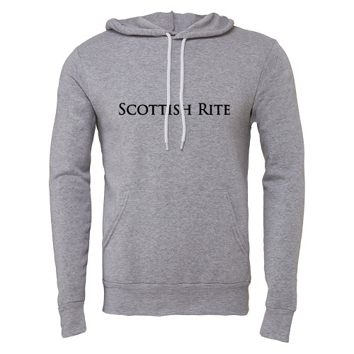 Main Image for  Bella + Canvas Heather Grey Fleece Hood