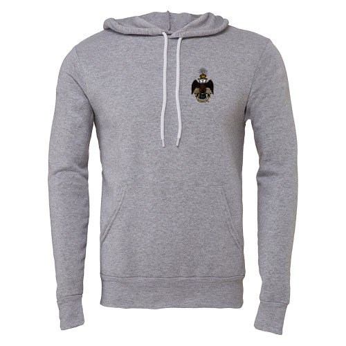 Main Image for  Bella + Canvas Heather Grey Fleece Hood