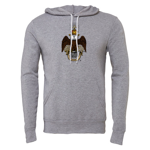 Main Image for  Bella + Canvas Heather Grey Fleece Hood