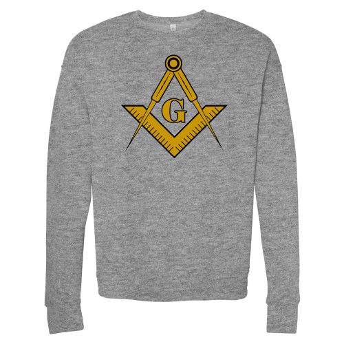 Main Image for  Bella + Canvas Heather Grey Fleece Crew