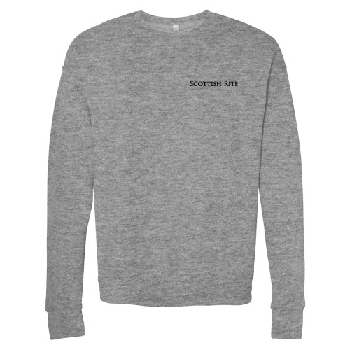 Main Image for  Bella + Canvas Heather Grey Fleece Crew