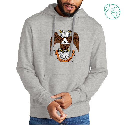 Main Image for  Allmade Light Grey Organic French Terry Pullover Hoodie