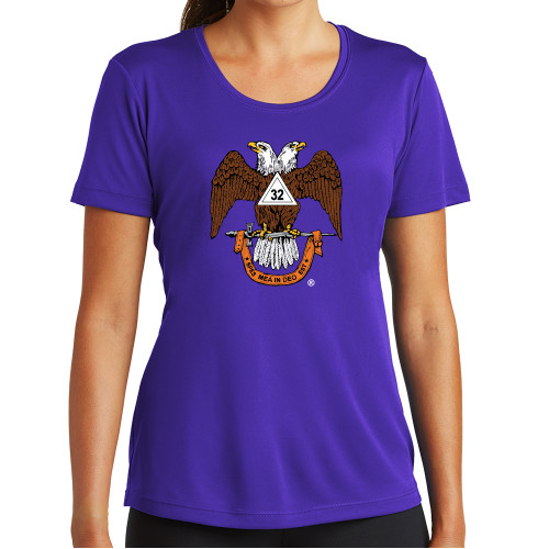 Main Image for  Womens Purple Performance Tee