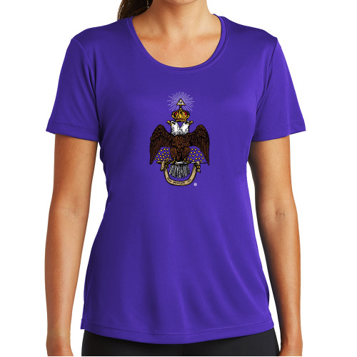 Main Image for  Womens Purple Performance Tee
