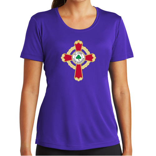 Main Image for  Womens Purple Performance Tee