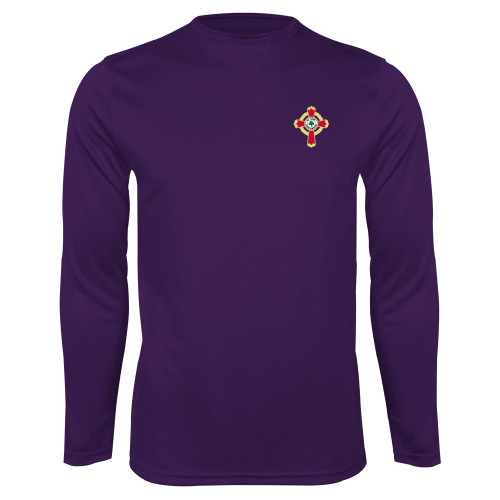  Purple Performance Long Sleeve Shirt - Court of Honour