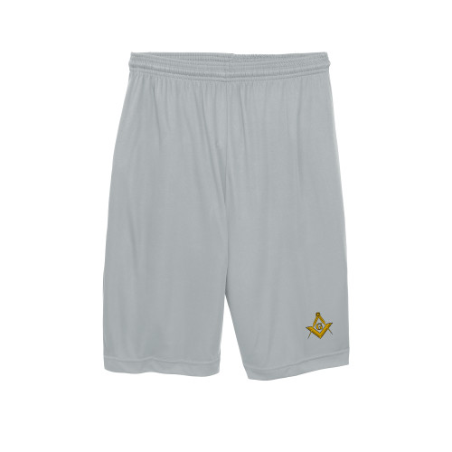 Youth Silver Competitor Shorts - G Compass Logo