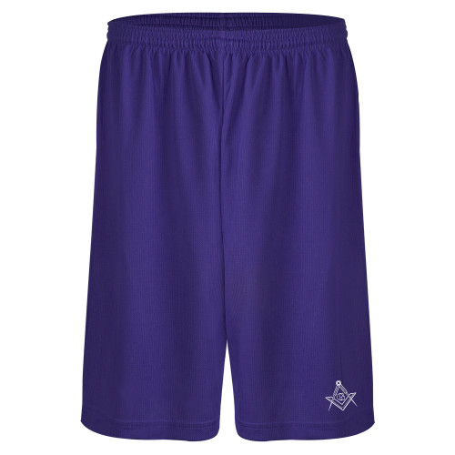  Purple Performance Classic 9 Inch Short - G Compass Logo