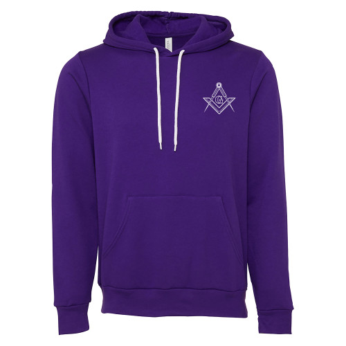 Main Image for  Bella + Canvas Purple Fleece Hood