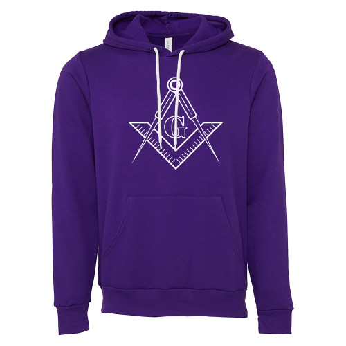 Main Image for  Bella + Canvas Purple Fleece Hood