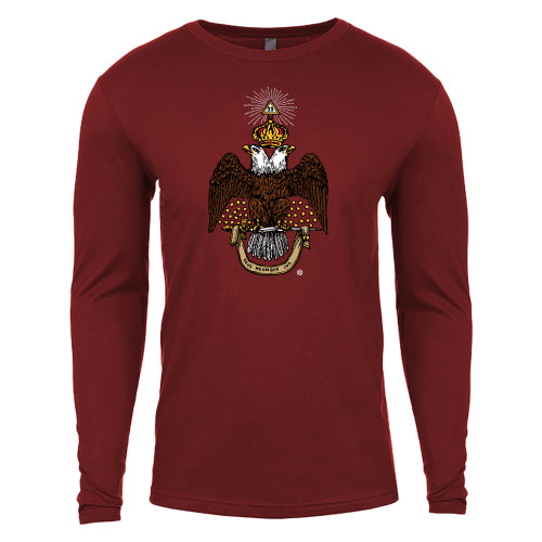 Next Level Cardinal Cotton Long Sleeve Tee - Court of Honour