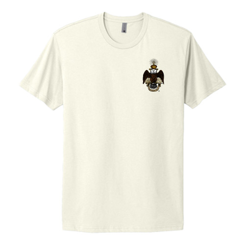  Next Level Natural Heavyweight Cotton Tee - 33 Deus Meumque Jus