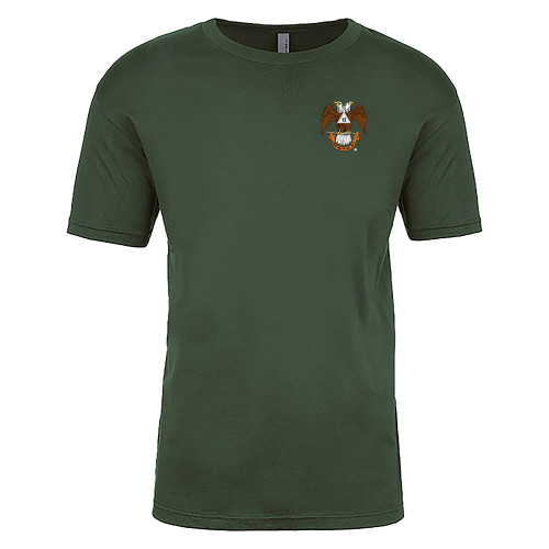  Next Level Unisex Forest Green Cotton Tee - 32 Spes Mea in Deo