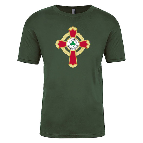 Next Level Unisex Forest Green Cotton Tee - Court of Honour