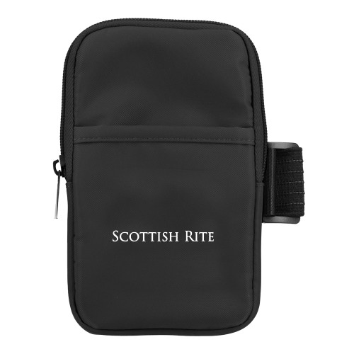  Black Bottle Buddy Water Bottle Pouch - Scottish Rite Wordmark