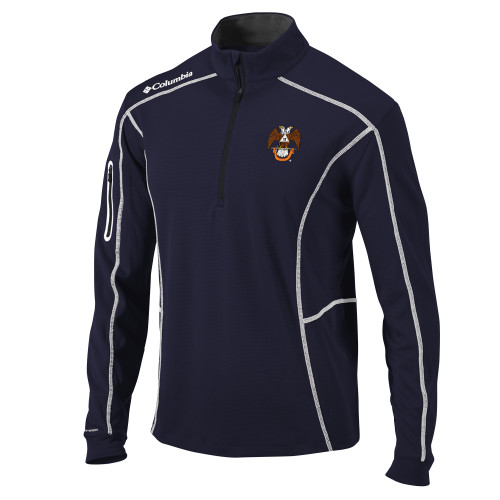  Columbia Navy Omni Wick Shotgun 1/4 Zip - 32 Spes Mea in Deo