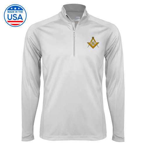 Main Image for  Syntrel White Interlock 1/4 Zip