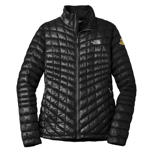  The North Face Womens Black Thermoball Trekker Jacket - G Compass Logo