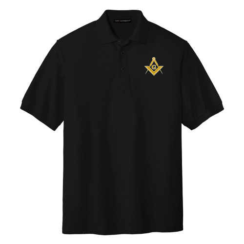 Main Image for  Black Silk Touch Polo