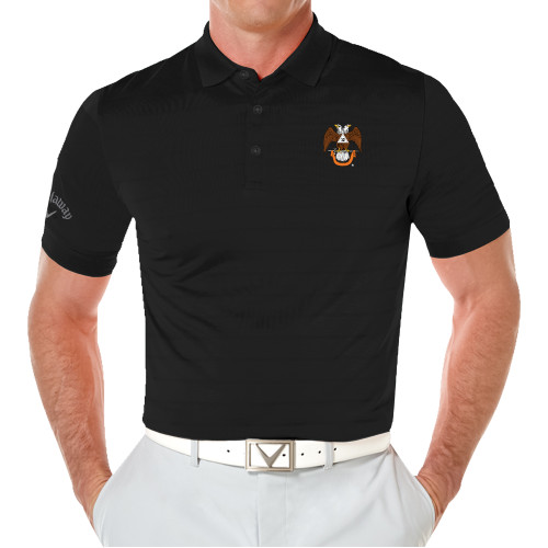  Callaway Black Opti Vent Polo - 32 Spes Mea in Deo