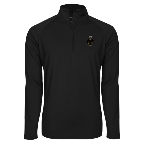 Main Image for  Sport Tek Black Sport Wick Stretch 1/2 Zip Pullover
