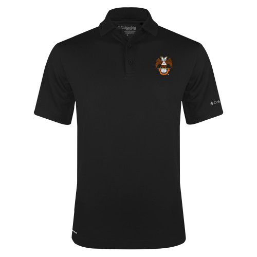  Columbia Black Omni Wick Drive Polo - 32 Spes Mea in Deo