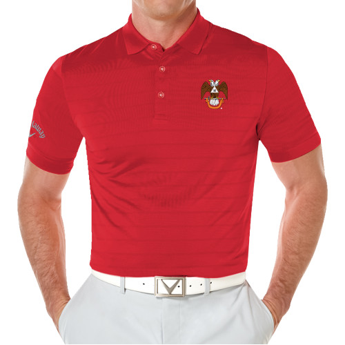  Callaway Red Opti Vent Polo - 32 Spes Mea in Deo