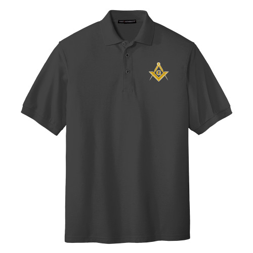 Main Image for  Charcoal Silk Touch Polo