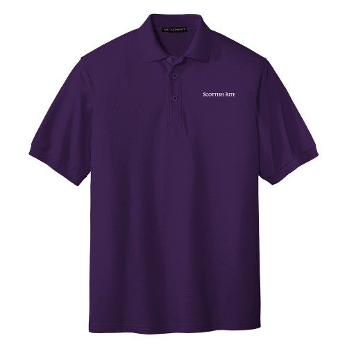 Main Image for  Purple Silk Touch Polo