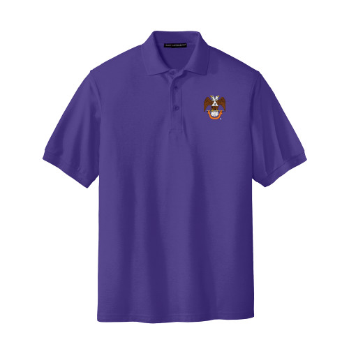 Main Image for  Purple Silk Touch Polo