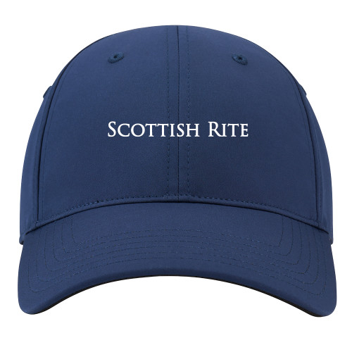  Callaway Performance Navy Front Crest Hat - Scottish Rite Wordmark