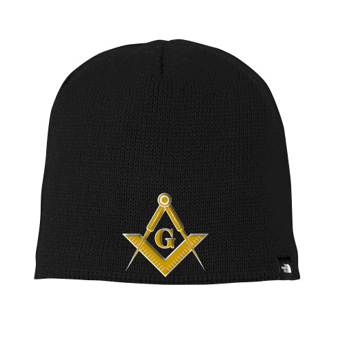  The North Face Black Mountain Beanie - G Compass Logo