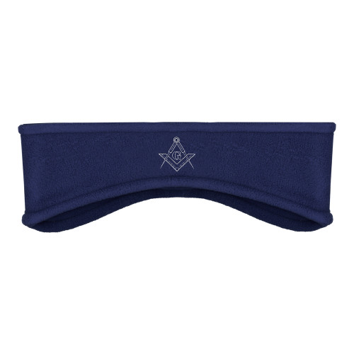  Navy Stretch Fleece Headband - G Compass Logo
