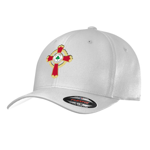  White Flexfit Structured Low Profile Hat - Court of Honour