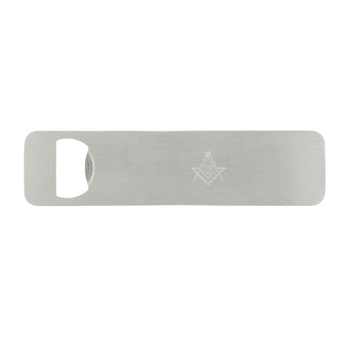  Magnetic Stainless Steel Bottle Opener - G Compass Logo Engraved