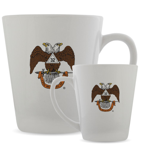  Full Color Latte Mug 12oz - 32 Spes Mea in Deo