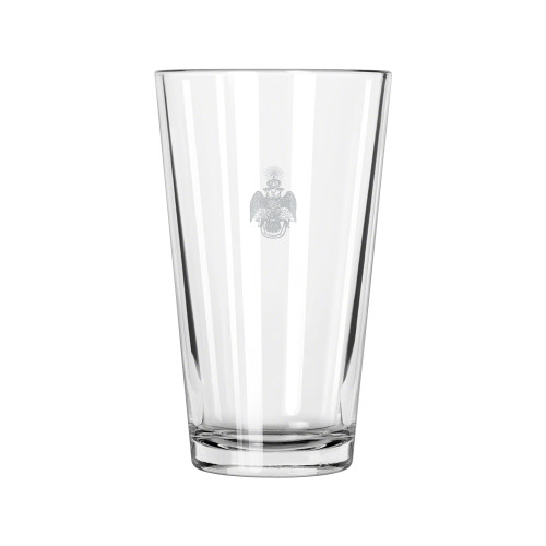  Libbey Glass 16oz - 33 Deus Meumque Jus