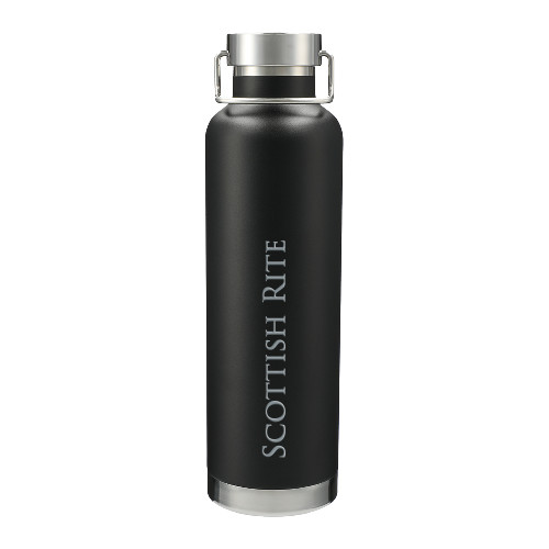  Thor Copper Vacuum Insulated Black Bottle 32oz - 33 Deus Meumque Jus