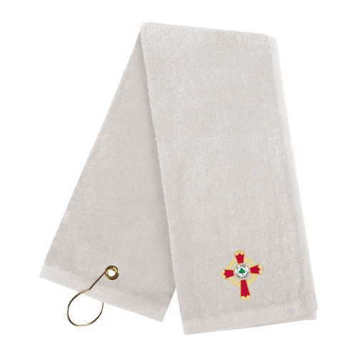  White Golf Towel - Court of Honour
