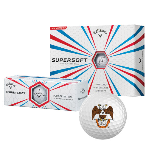  Callaway Supersoft Golf Balls 12/pkg - 32 Spes Mea in Deo