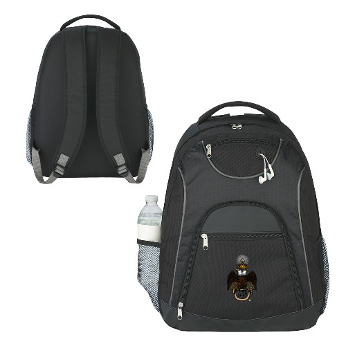  The Ultimate Black Computer Backpack - 33 Deus Meumque Jus